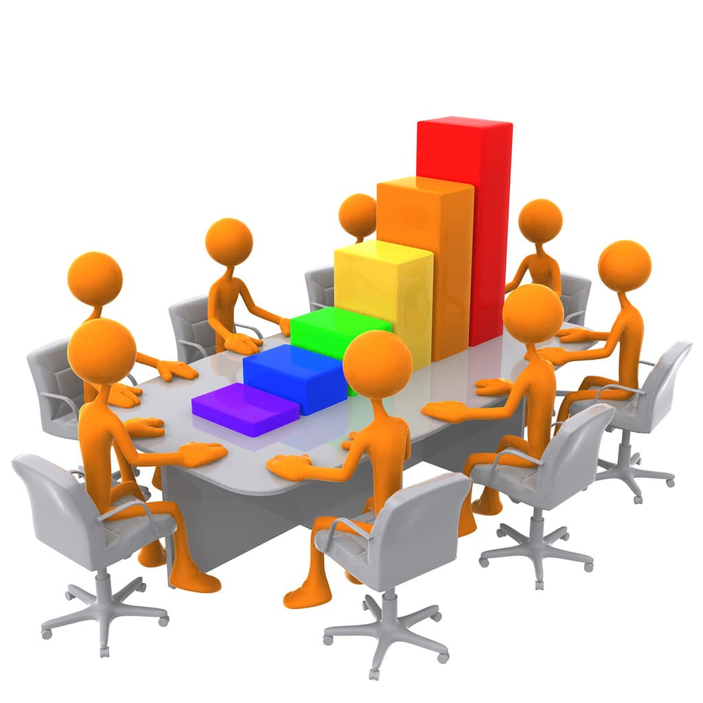 Presentation scene for technical storytelling and reporting