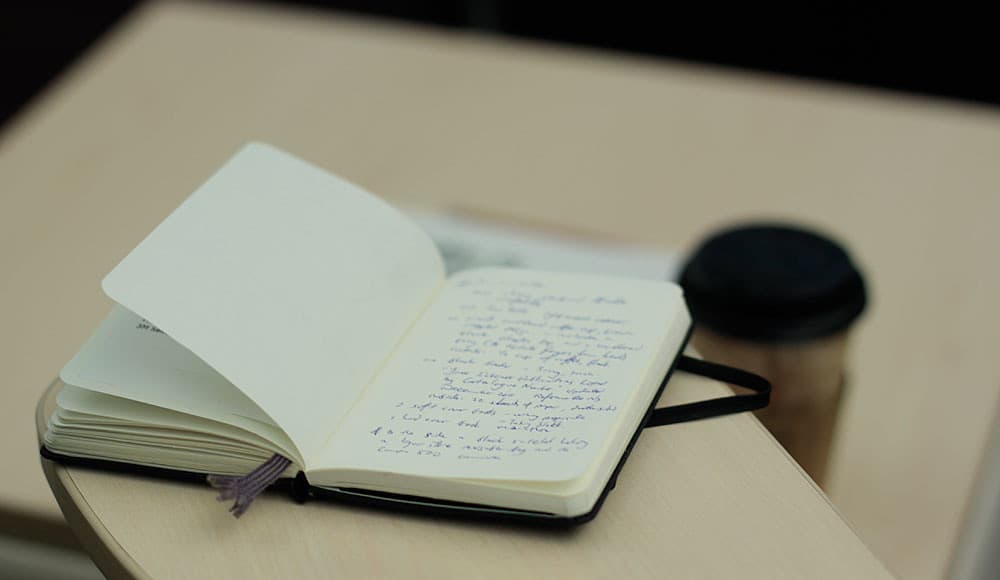 Notebook and study materials for question collection